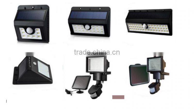 44LED Solar Panel Powered Infrared Motion Sensor Lamp Outdoor Light Garden Security Light