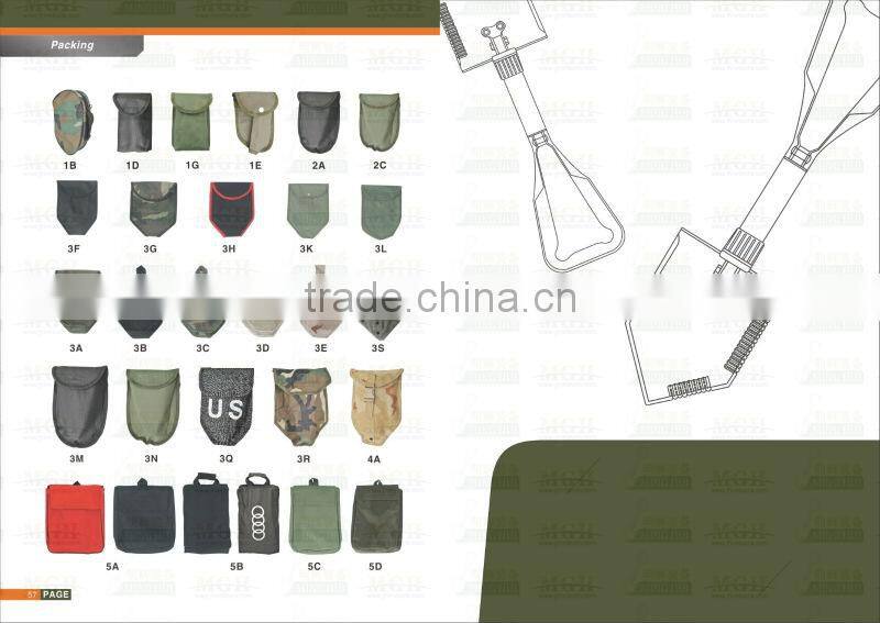 PVC bag packing foldable spade