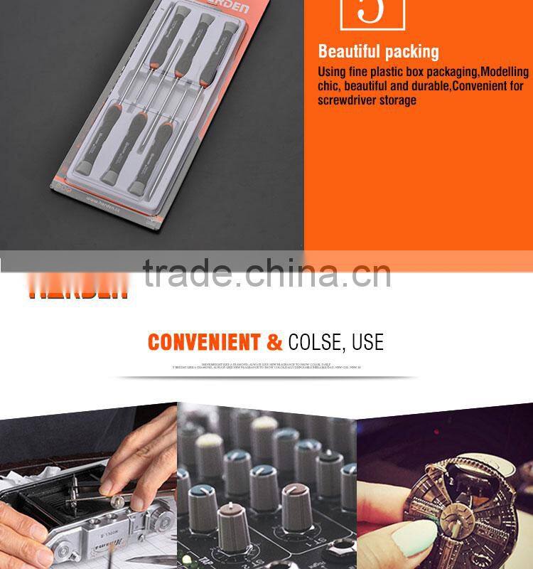 Professional 6PCS Plastic Handle Precision Screwdriver Set