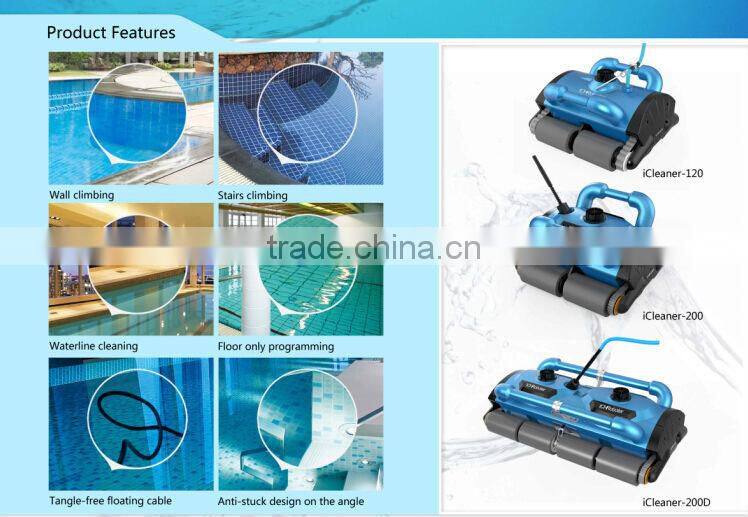 Energy-saving robotic pool cleaner, swimming pool robot cleaner