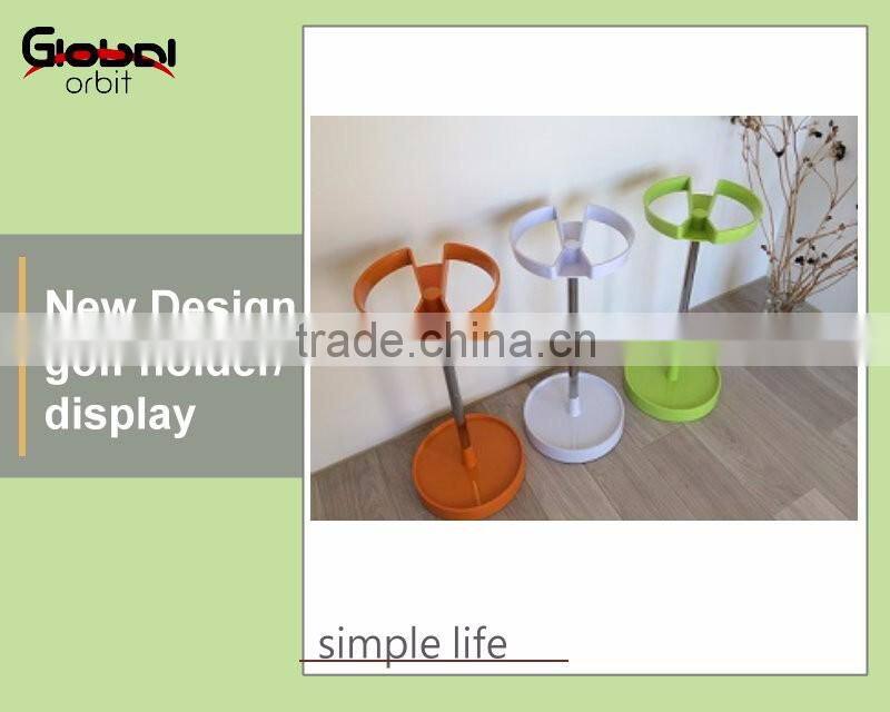 Golf clubs display rack fixture abs golf clubs stand storage rack