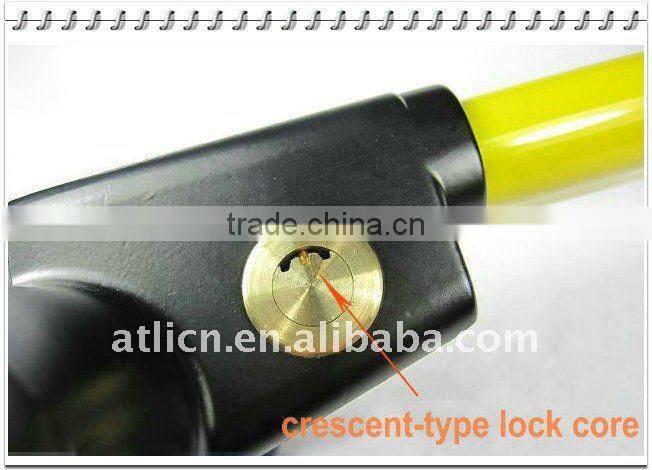 Good quality two key 2.0kg car wheel lock