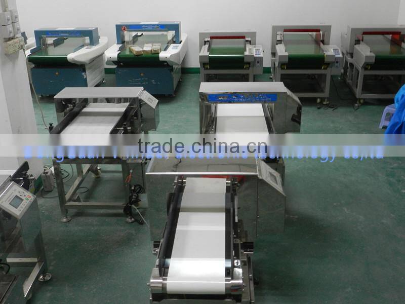 Broken needle detector. garment digital touch screen needle detector