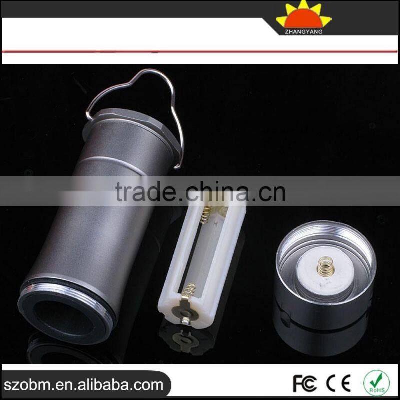 Cheap XP-E LED 2-in-1 Camping light Zoom Latern Flashlight with batteries