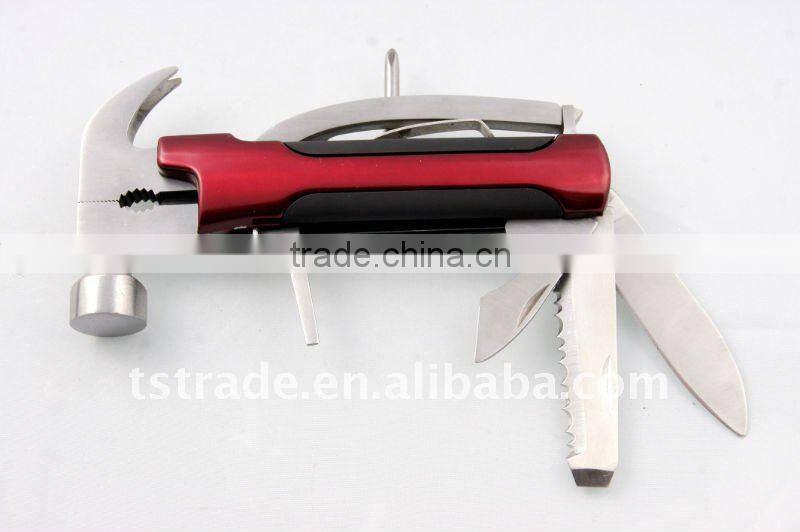 2014 Promotion new design stainless steel hammer household and outdoor multi hammer