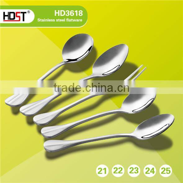 5 star restaurant spoon set/royal luxury spoon set