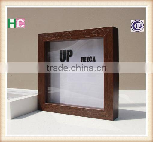 2015 new design wooden shadow box for sale