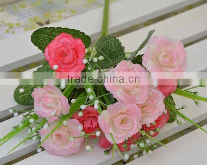 artificial silk flower bouquet for wedding dec