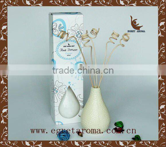EA3-0861fragrance diffuser reed diffuser with rattan sticks ceramic bottle