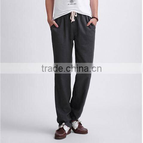 Fashion comfortable bulk navy blue cotton blank hot sale causal boys chino pants