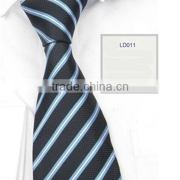 2014 Men's new fashion 100% silk striped tie,custom necktie