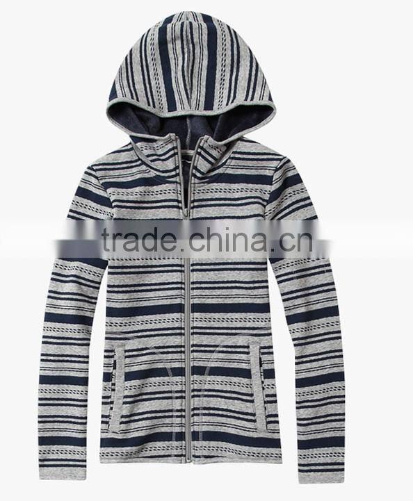 Women man polar fleece hoodies stripe flower printed patern