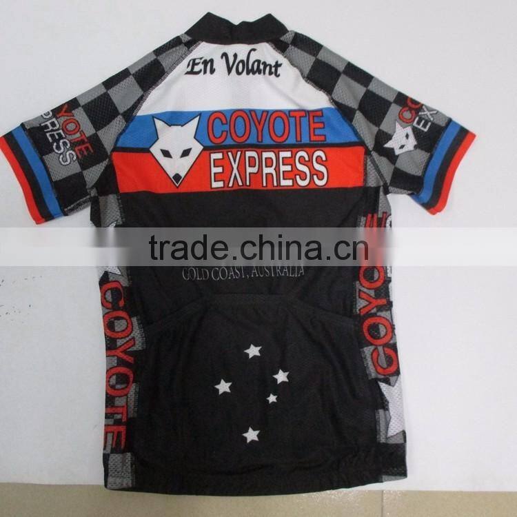 2017 design your own MITI fabric sublimated china custom men's cycling jersey printing