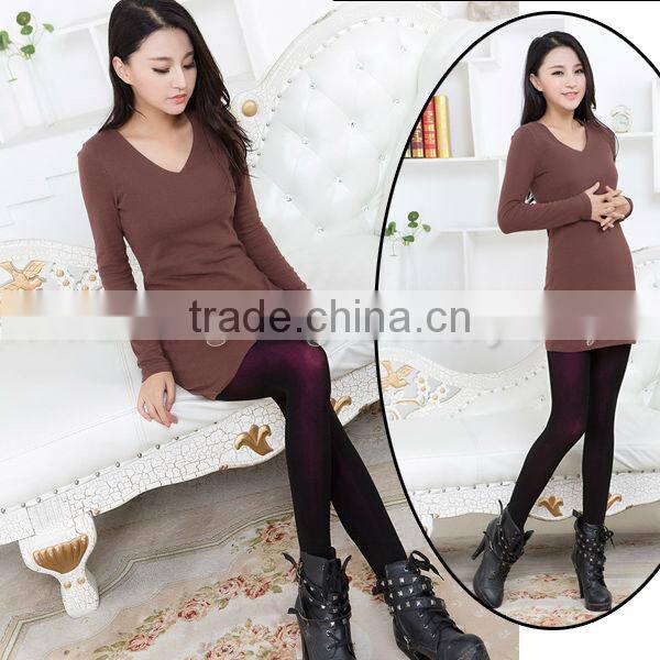 The winter velvet thickening seamless trample feet warm leggings