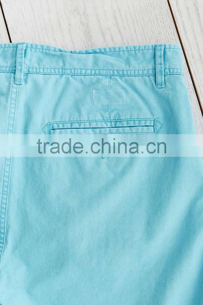 China manufacture wholesale light blue cargo shorts for men