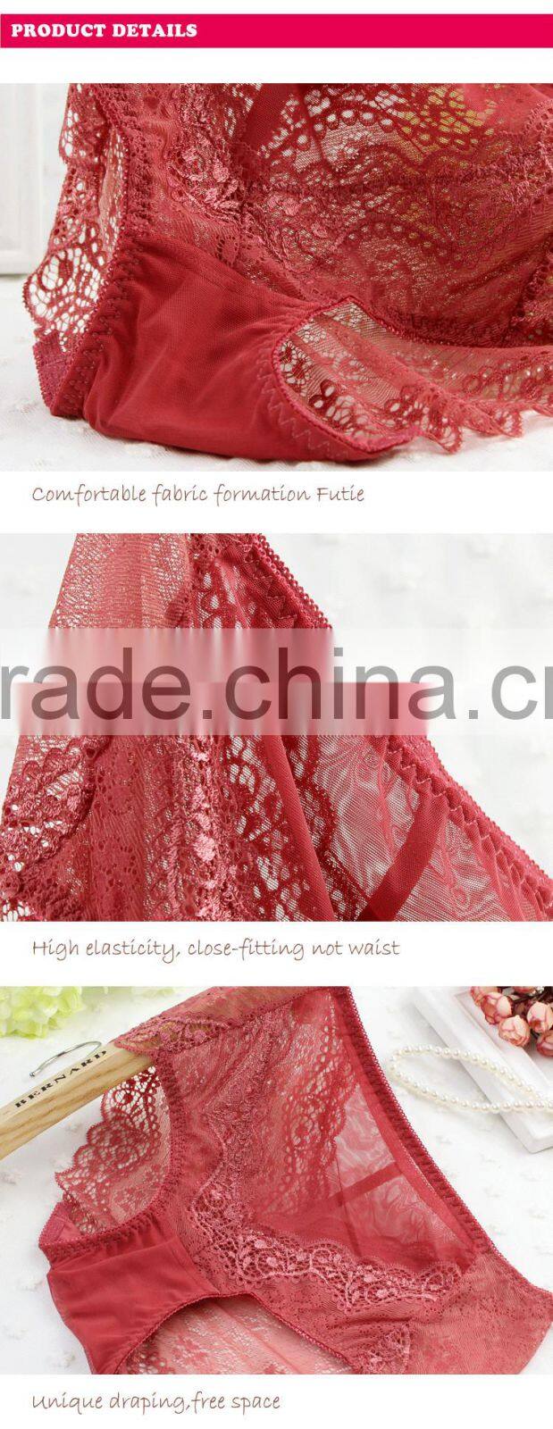 High quality young girls small panty gauze lace spandex tanga panties hot sexy underpants sexy underwear for women