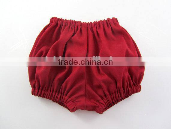 Factory wholesale plain shorts good quality low price baby clothes made in china