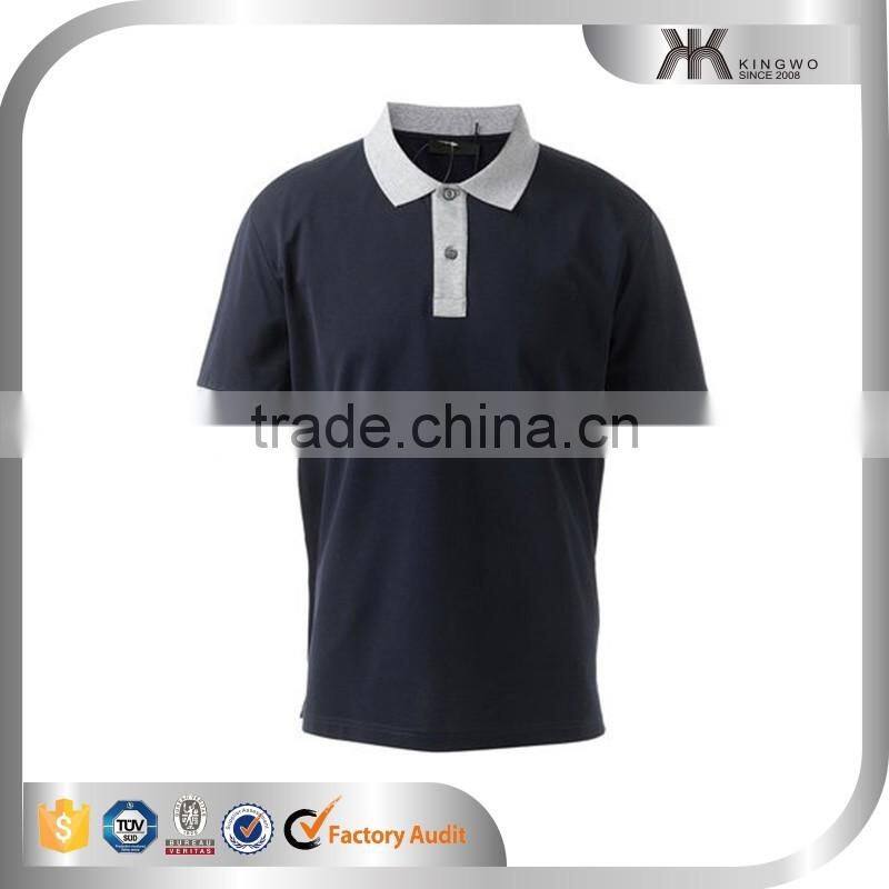 High quality mens polo shirt casual slim fit polo t-shirt men's clothing