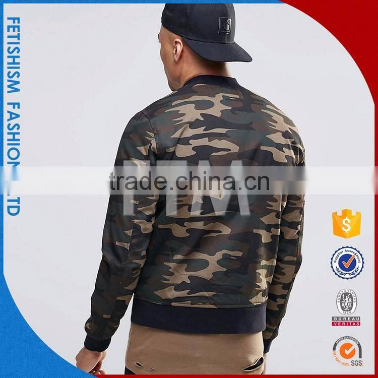 Short Time Delivery OEM service military jacket men