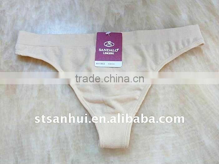 Factory wholesale underwear stylish design women seamless thongs