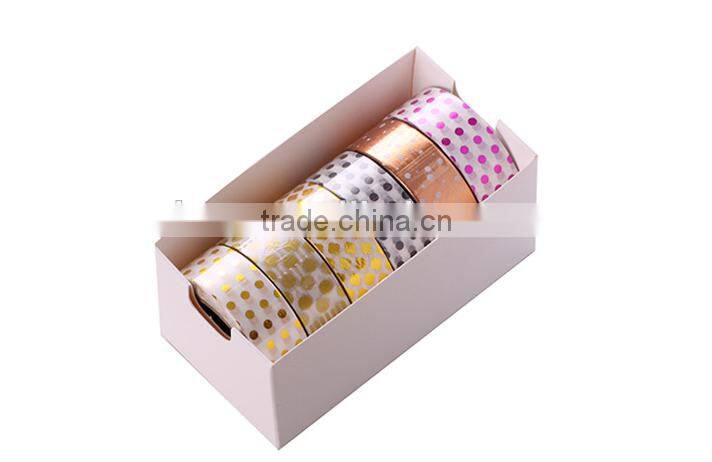 Pokla Dot Foil Washi Paper Tape