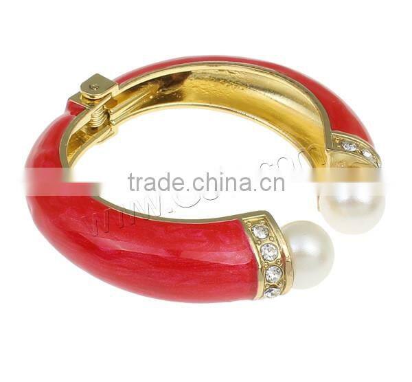 glass pearl Zinc Alloy Children Bangle kids plastic bracelet jewelry bracelet
