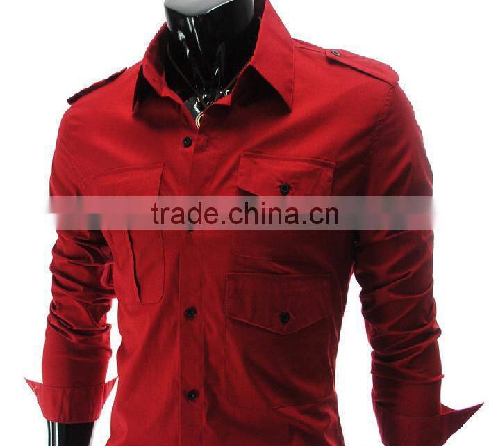 Fashion Style Mens Luxury Casual Dress Shirts
