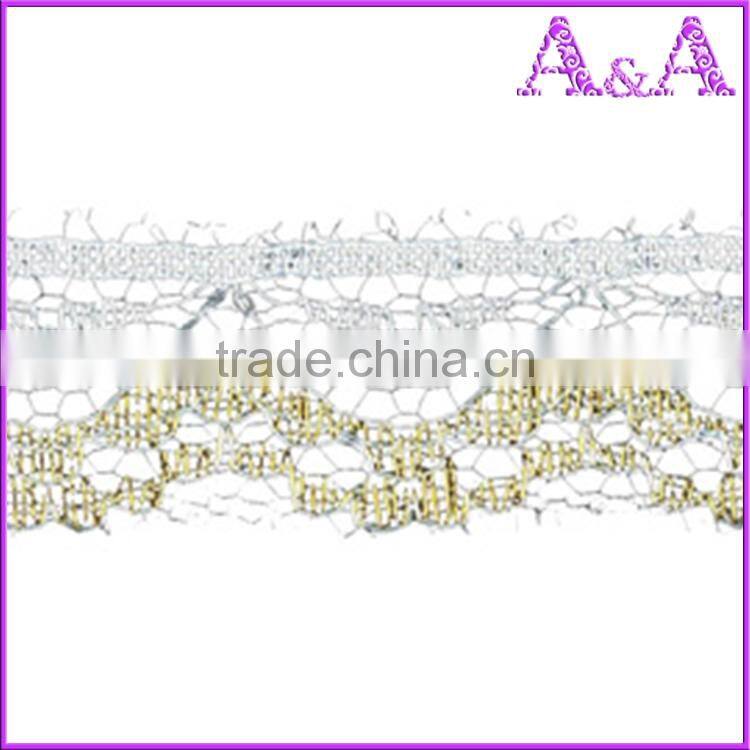 Fashion lovely cotton lace wholesale price