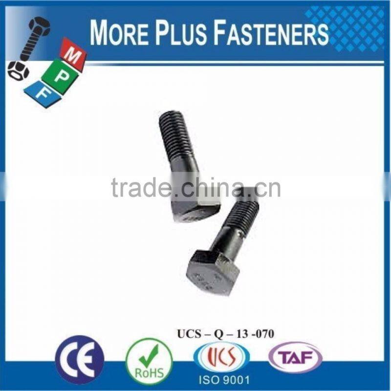 Made in Taiwan ASTM A325 Structural Hexagon Heavy Bolt Hex Head Structural Bolt