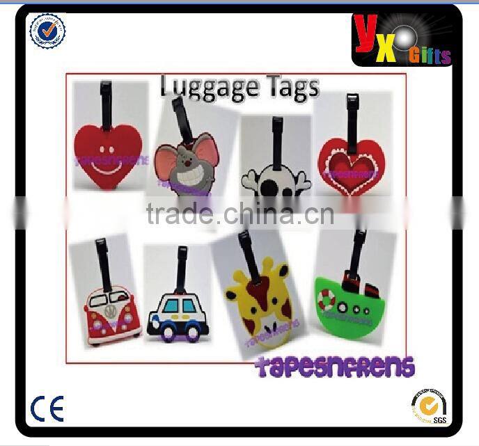 Free Shipping KITTY LUGGAGE TAGS 2014 Design. Best Gift for Loved Ones/greeting card