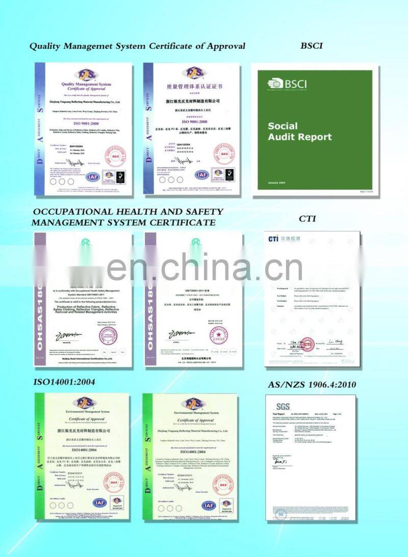 Colorful Reflective Clear Material Fabric T/C Tape