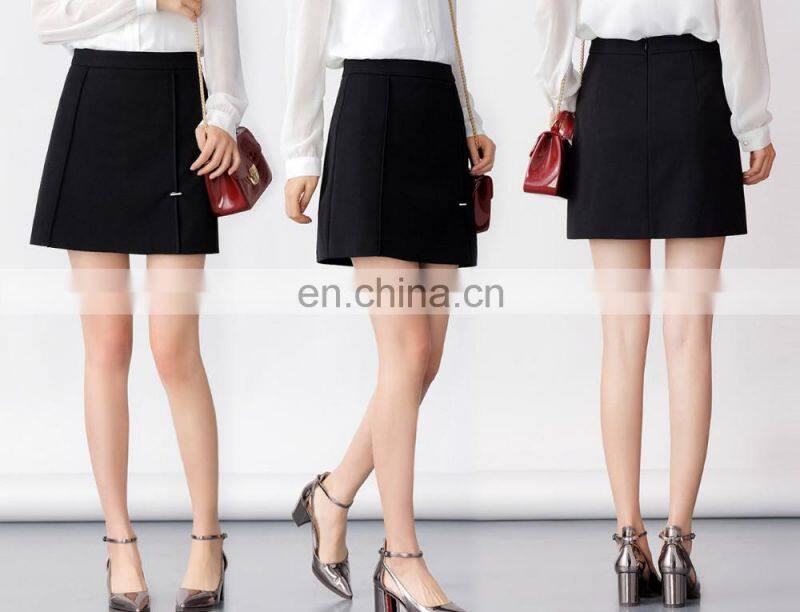Women Fashion A-line Skirt High Waist Mini Skirts For Wholesale
