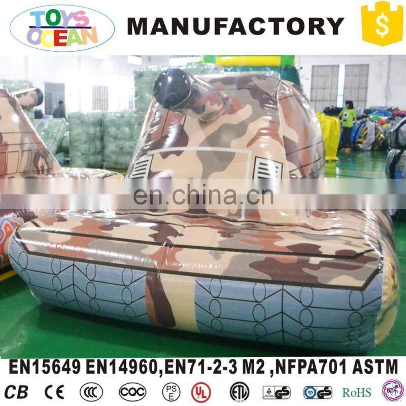 inflatable military tank model Bunker paintbal for bunker field