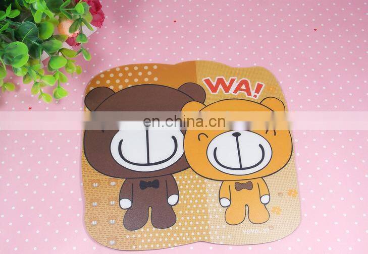 CMYK offset printed computer rubber custom mouse pad