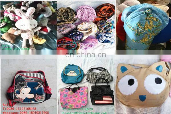 used leather handbag and school bags manufactory in china factory of used clothing
