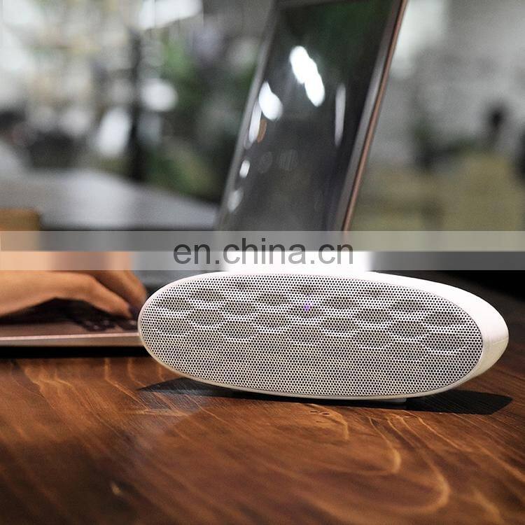 JOYROOM JR-M01 Double Horn Desktop Stereo Speaker with Built-in MIC, Support Hands-free Calls & TF Card & AUX IN & FM,