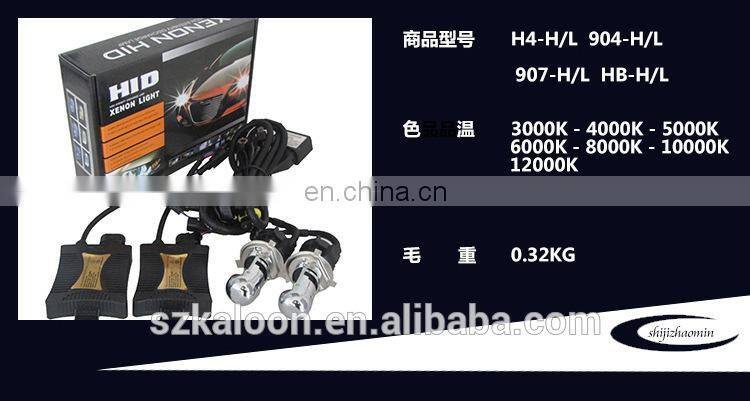 hid kit xenon 35w 55w with super slim ballast h1 h3 h7 h9 6000k auto conversion xenon kit