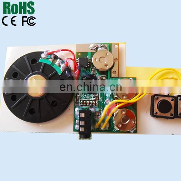 10 Seconds Or Customed Sound Recording Module For Greeting Cards
