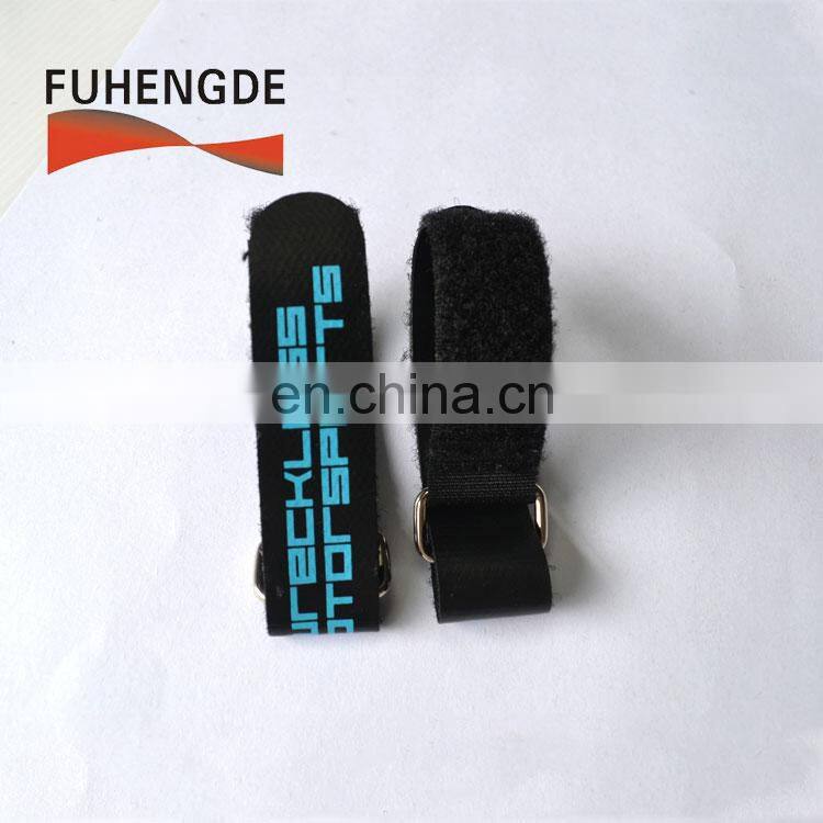 Mental buckle custom logo non slip drone battery strap for FPV
