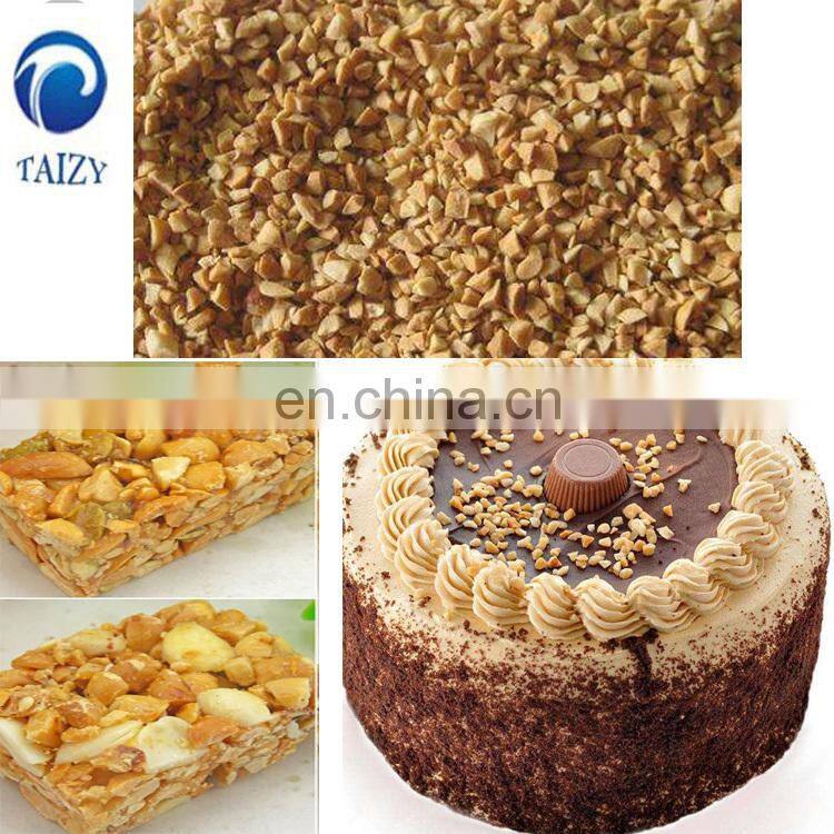 hazelnut chestnut shredder machine cashew nut shredding machine