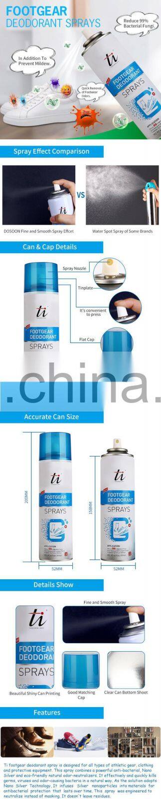 2019 Hot-Selling Sneaker Odor Eliminator, High Effective Footwear Spray Deodorizer, Sock Odor Eliminating Spray