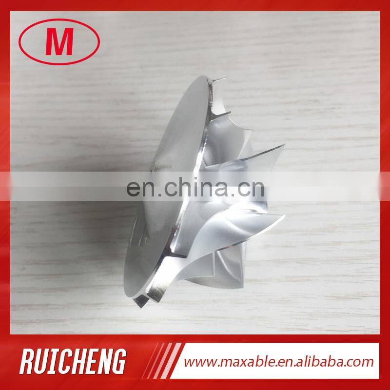 GT15-25 784369-0002 44.39/60.01mm 6+6 Blades high performance milling/aluminum 2618/billet compressor wheel