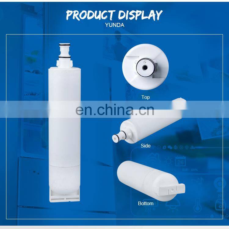 YUNDA NSF42 and 53 certified replacement refrigerator water filter for 4396508 Filter 5 SBS002