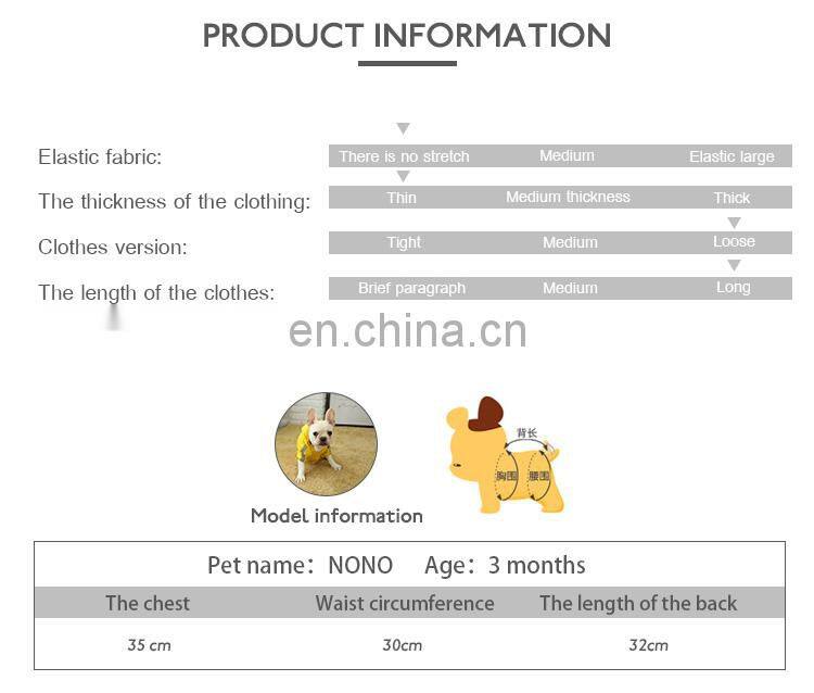 Proper Price Quality Customized Funny Dog Clothes From China