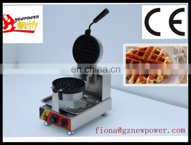 Commercial brussels waffle maker Waffle Iron liege swing belgian waffle making machine