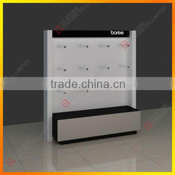 Practical Nice wood shoe display shelf