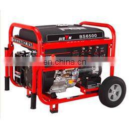 BISON CHINA Taizhou 4kw Strong Frame Portable generador electrico gasolina
