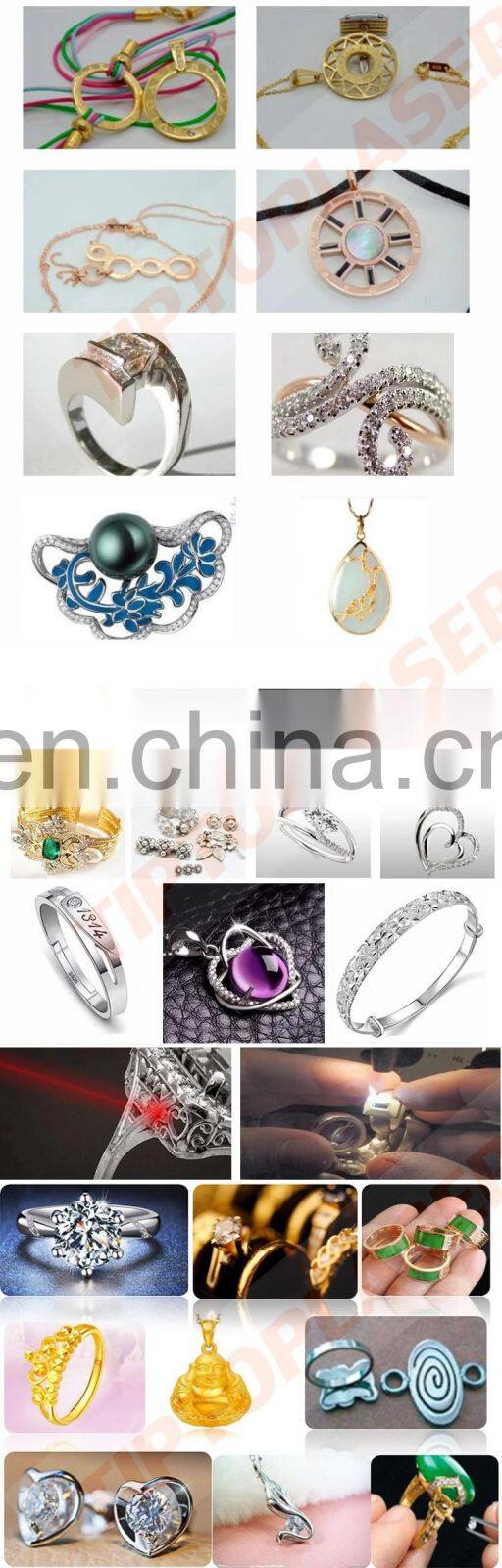 High performance 200w gold silver filled jewellery laser welder machine with jewelry microscope for spot welding