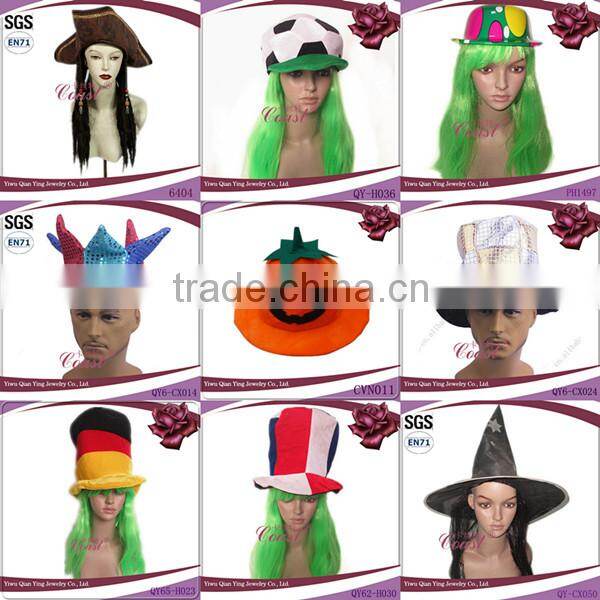 yellow clown party favor hats and large bow tie