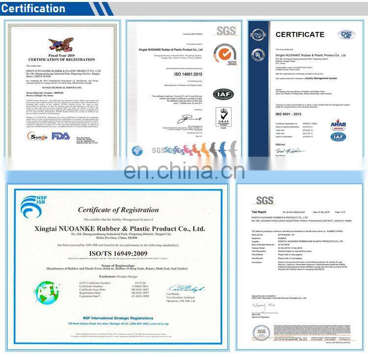 Accept Custom Food Grade Silicone Rubber O-Ring Clear Silicone O Ring From China Supplier